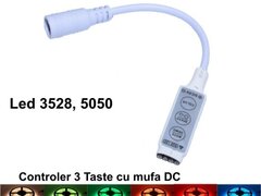 MINI CONTROLER LED RGB CU MUFA DC